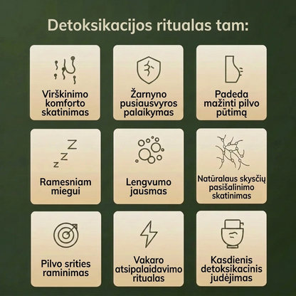 Ricinos aliejaus detoksikacijos rinkinys