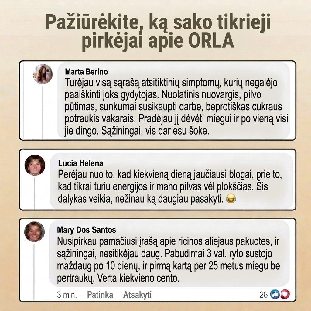 Ricinos aliejaus detoksikacijos rinkinys