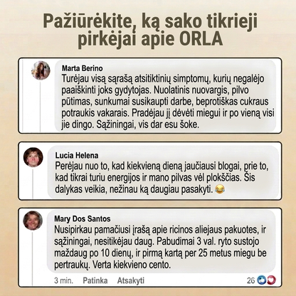 Ricinos aliejaus detoksikacijos rinkinys