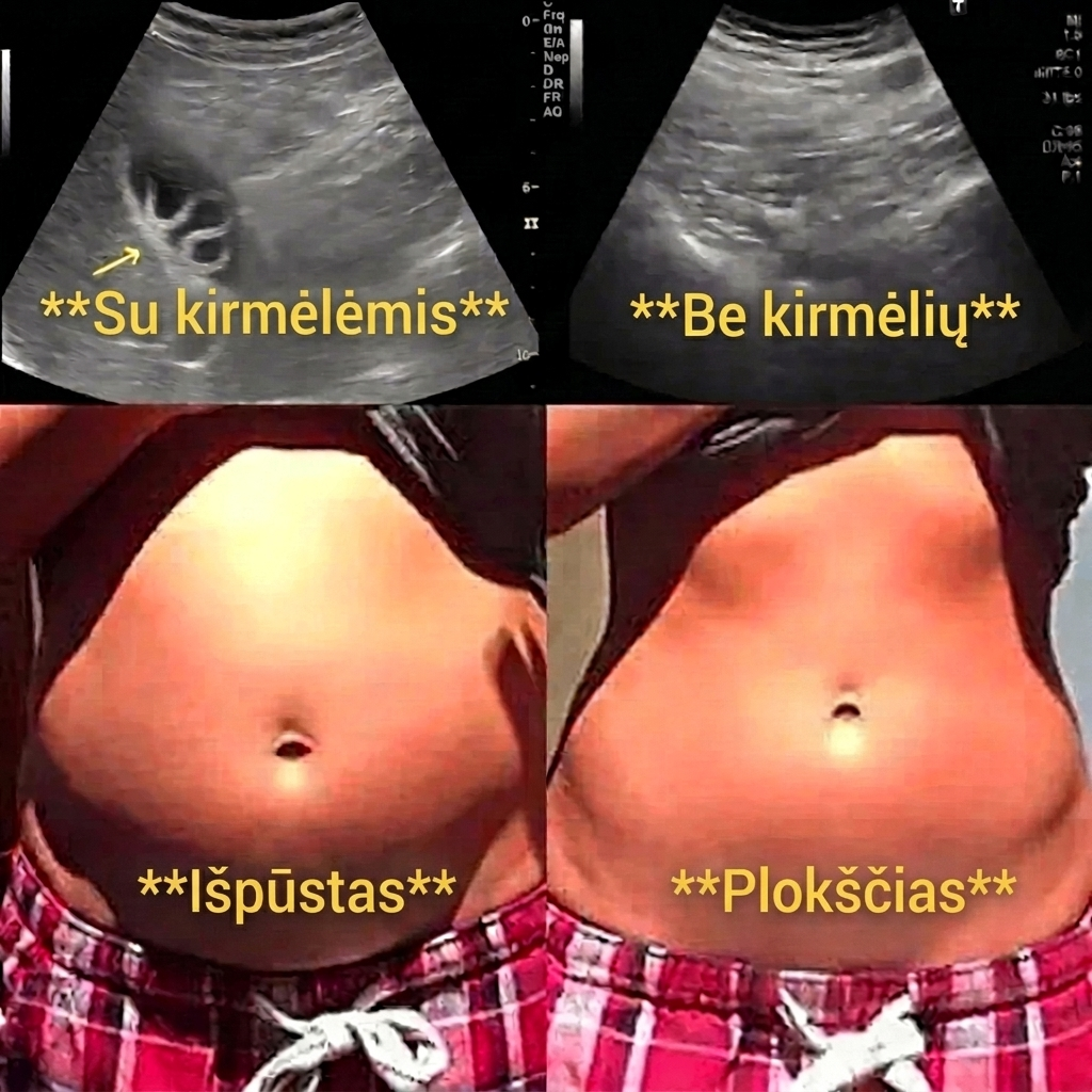 Ricinos aliejaus detoksikacijos rinkinys